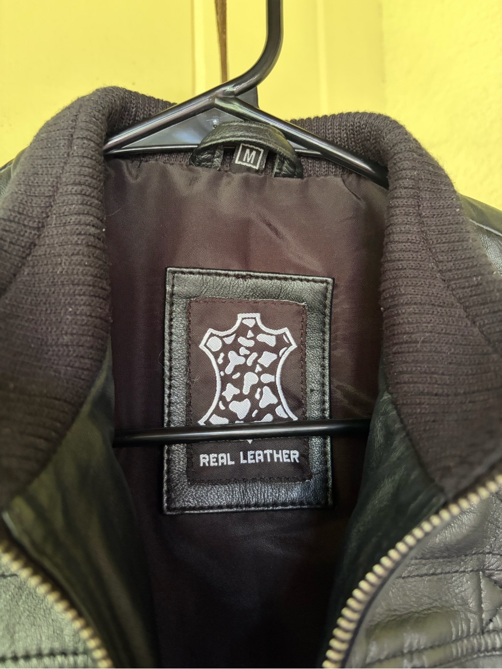 Real Lambskin Leather Jacket - Picture 5 of 5